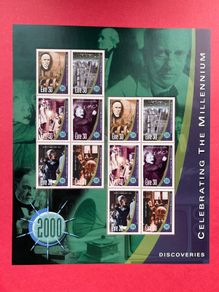 CELEBRATING THE  Millennium  2000  Sheetlet  12Stamps Scarce