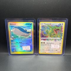 Wailord 14/109 | Rayquaza 138/185 Pokemon Cards