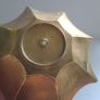 Vintage Brass etched umbrella dish Image 2
