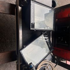 2 of 400w Metal Halide Outdoor IP65 Lights Work Yard Event etc