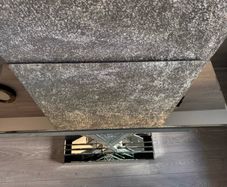 glass table
