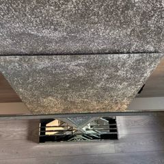 glass table