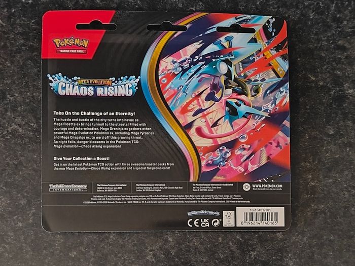 FREE Tracked Shipping. Pokemon Chaos Rising 3 pack blister