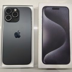 iPhone 15 Pro Max 256gb Black Titanium