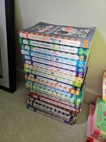18 x Diary of a Wimpy Kid Books