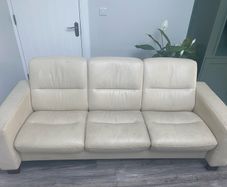 3 Seater Leather Couch