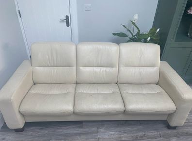 3 Seater Leather Couch