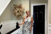 h&amp;m one shoulder dress