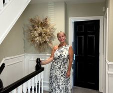 h&m one shoulder dress