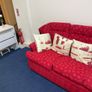 red sofa Image 3