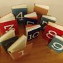 Wedding Table Numbers Set of 10 Decorative Book Centrepieces Image 7