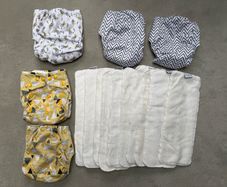 Baba+Boo Pocket Cloth Nappies 5 10 Bamboo Inserts