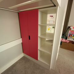 IKEA loft bed (pink)