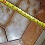 Mid Century teak coffee table with tile top Image 5