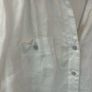 NEW Punt Roma Bright White Linen Shirt / Blouse - Size 12 Image 3