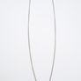 Spinel With Emerald Teardrop Base On Sterling Silver Necklace Image 3