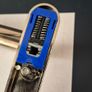 New Champagne Gold Yale Trojan Sparta external Lever/ Lever Door Handles Image 3