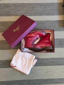 Dr. Martens Vintage 1460 Quilon Leather Ankle Boots
