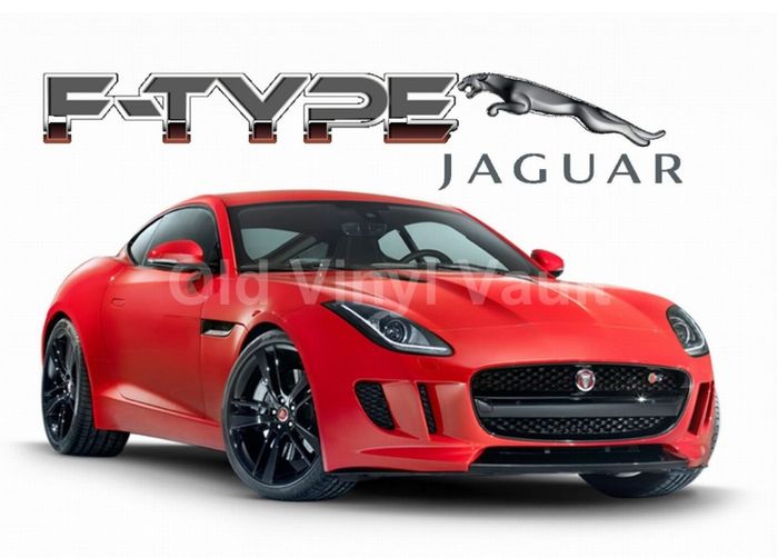 Jaguar Car F-TYPE A3 Size New Print
