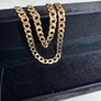 9ct gold flat curb chain Image 4