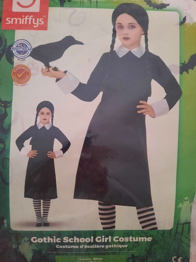 Gothic school girl custome