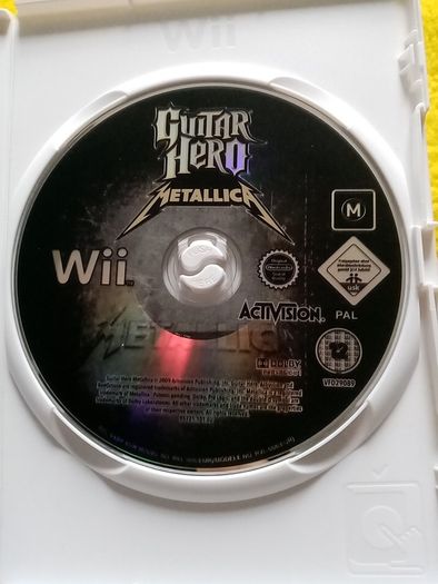 Guitar Hero Metallica Nintendo Wii games Original