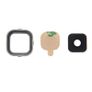 For Samsung Galaxy A5 A500 Camera Lens Rear Back Glass Cover With Frame Black - FHT23SMCL Image 3