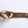 Vintage 9Ct Gold Large Egyptian Ankh Cross Pendant with Gold Chain length 18" - 3,2g Image 10