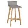 5 Piece Outdoor Dining Set Solid Acacia Wood Image 3