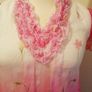 Ladies Tunic Top Blouse Pepper Tree London New With Tags Floral Size M/L Ruffles Image 2