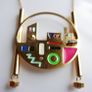 Retro MPP Art Pendant and Necklace length 30" Image 5