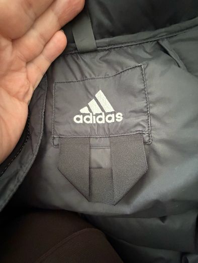 Adidas feather and down puffer size L