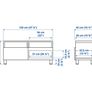 Ikea Besta TV Bench Image 4