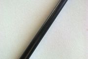 Old lignum vitae round ruler and counting stick