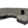 Grey Recliner corner sofa Image 2