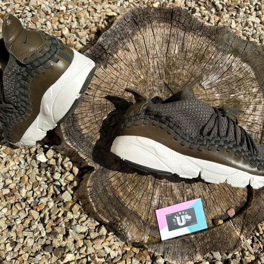 Premium Nike Air Footscape Flyknit Olive