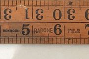 Vintage RABONE 36 inch Boxwood Ruler 1167