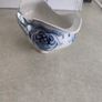 F & Sons Burslem Blue & White Gravy Boat Image 2