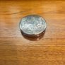 Antique Silver Powder Box with Mirror Grand Tour Image 3