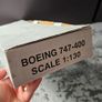 1:130 scale KLM Boeing 747-400 Travel agent model Image 2