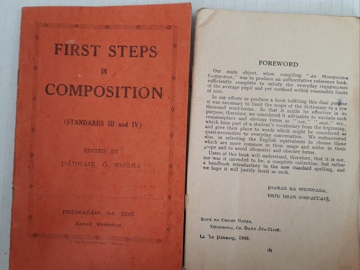 2 vintage Irish books 1948