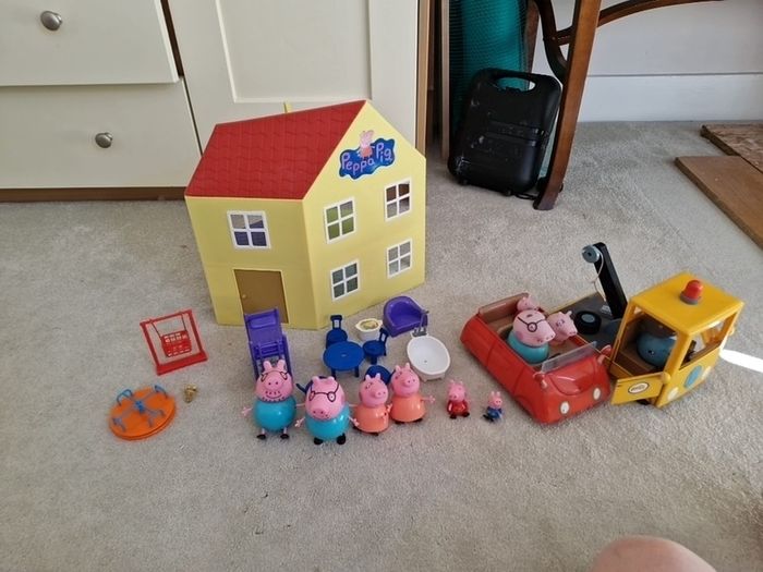 Peppa Pig house bundle