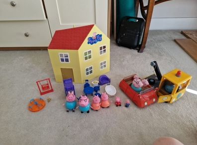 Peppa Pig house bundle