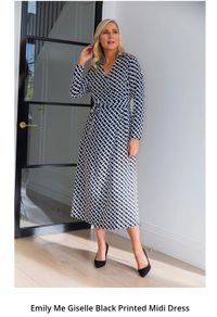 Emily & Me Wrap dress  brand new with tags