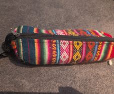 pencil case and pens