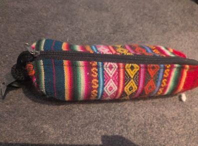 pencil case and pens