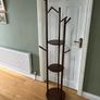Large coat stand with shelves Image 2