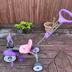 Kids Trike with Parent Handle - Used but Working
