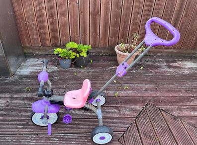 Kids Trike with Parent Handle - Used but Working