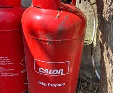 Calor 34kg propane cylinder empty
